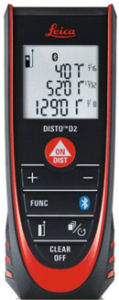 Distance Meters Leica Disto D2 Laser Distance Meter